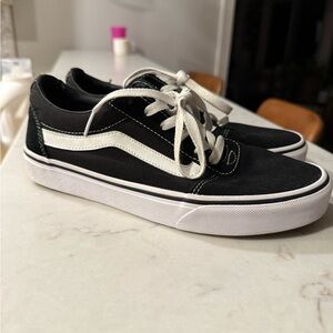Vans Black and White Women's Sneakers